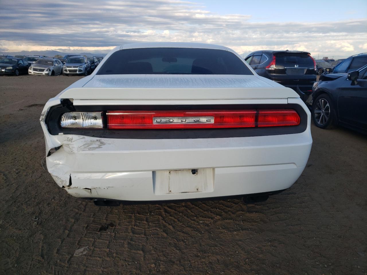 2012 Dodge Challenger VIN 2C3CDYAG4CH292607 Copart auction photo, front end damage thumbnail 6