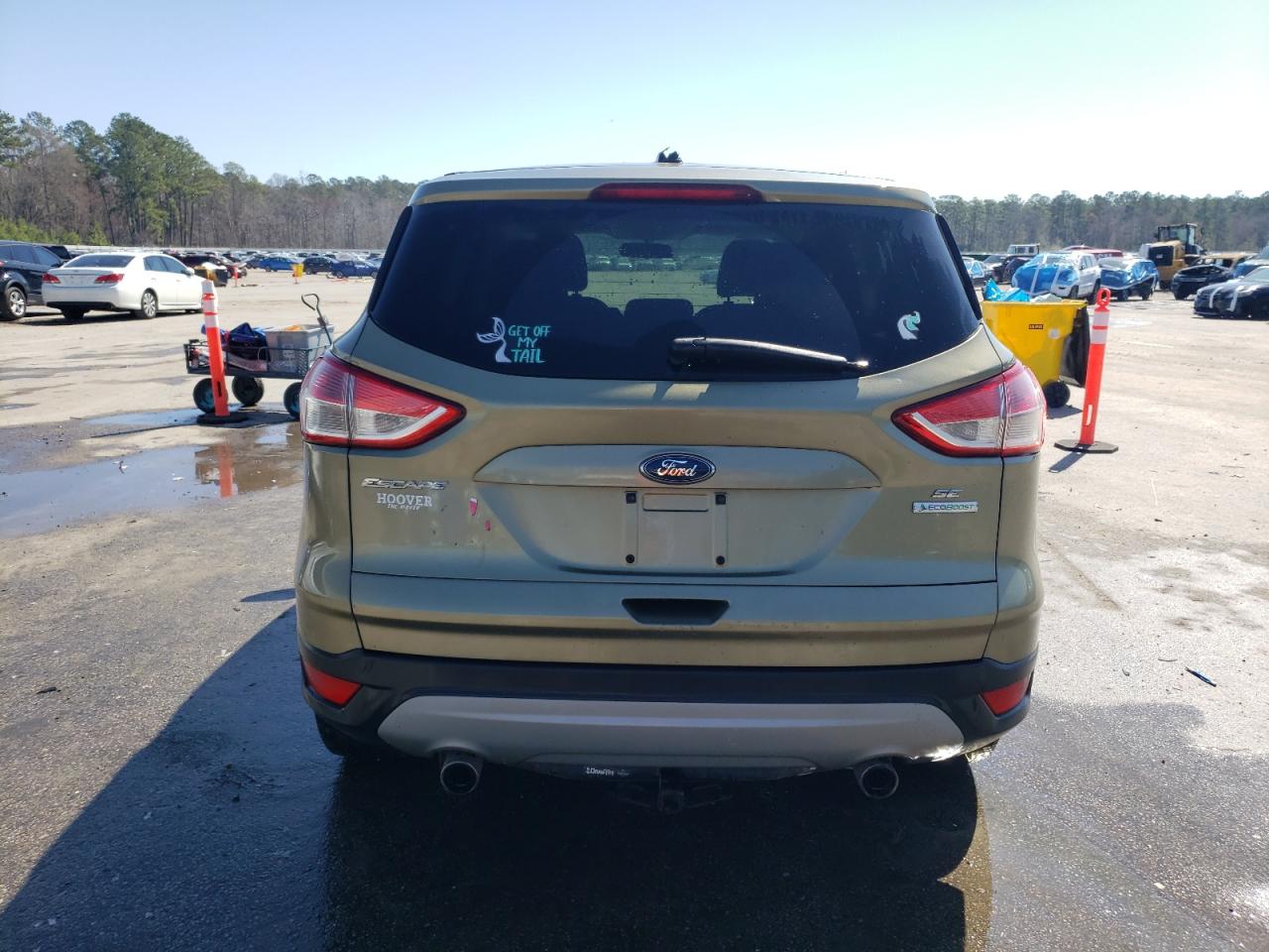 2013 Ford Escape VIN 1FMCU0G97DUA71017 Copart auction photo, undercarriage damage thumbnail 6