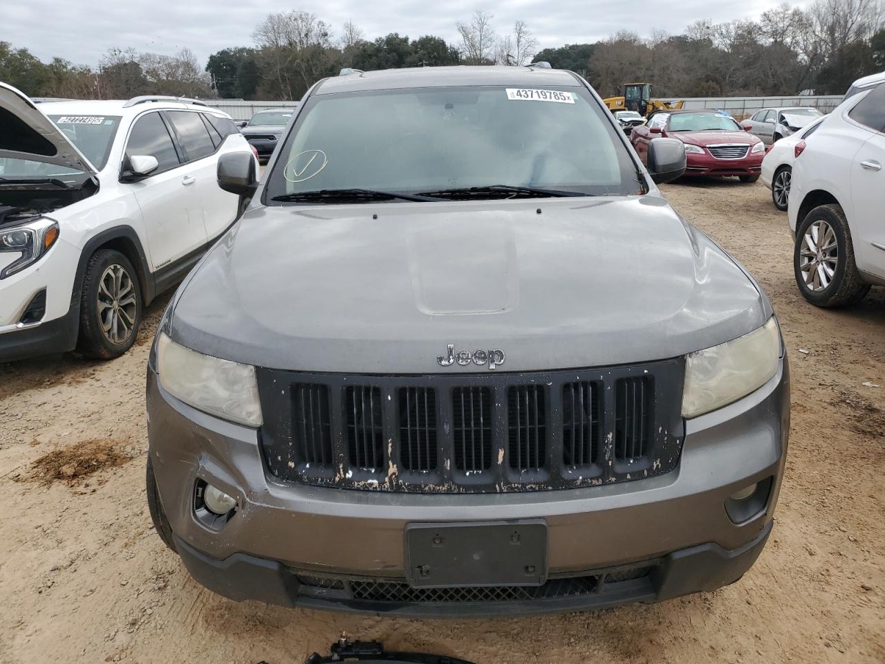 2012 Jeep Grand Cherokee VIN 1C4RJEAG7CC146069 Copart auction photo, side damage thumbnail 5