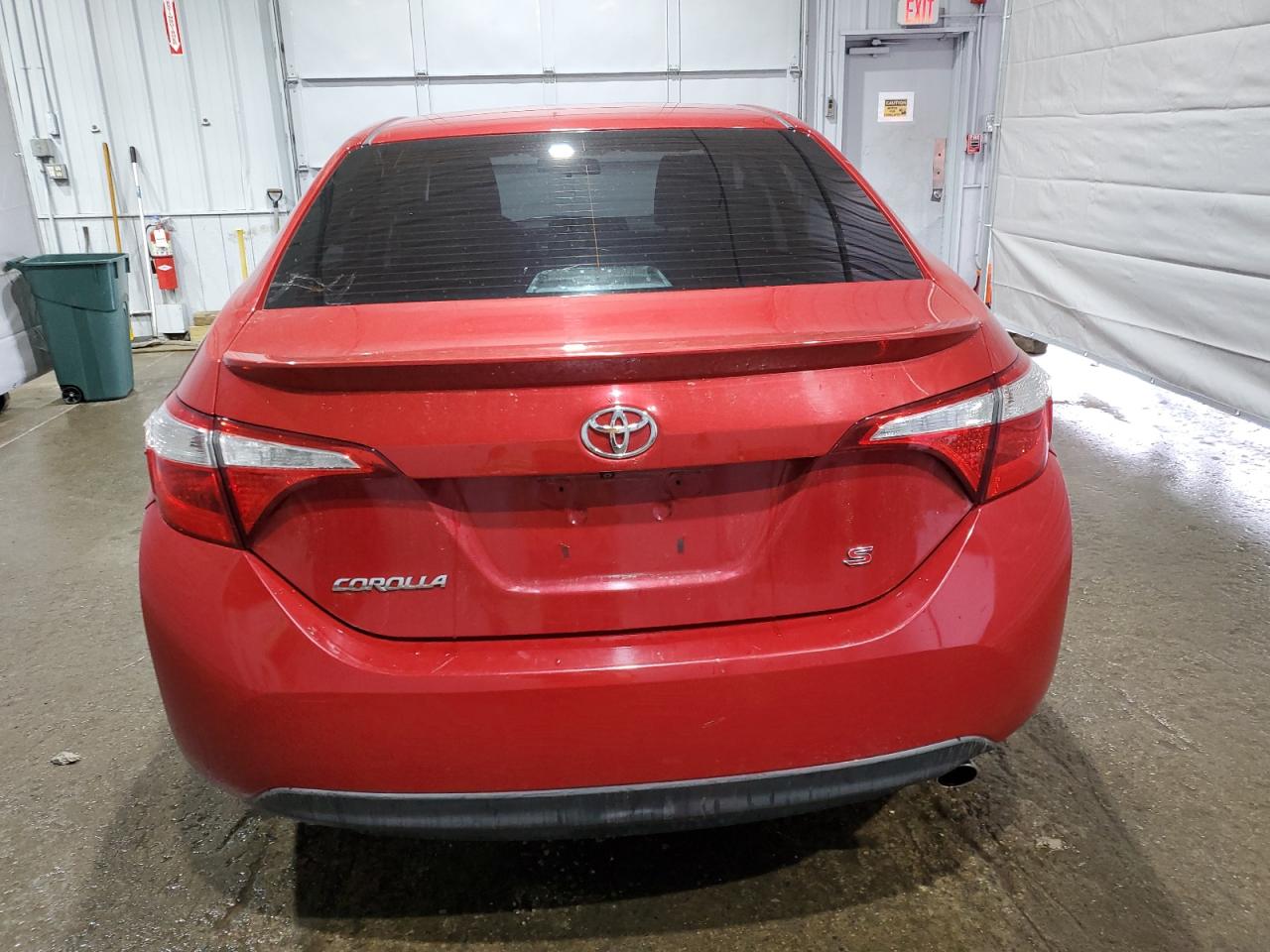2016 Toyota Corolla VIN 2T1BURHE3GC523725 Copart auction photo, front end / undercarriage damage thumbnail 6