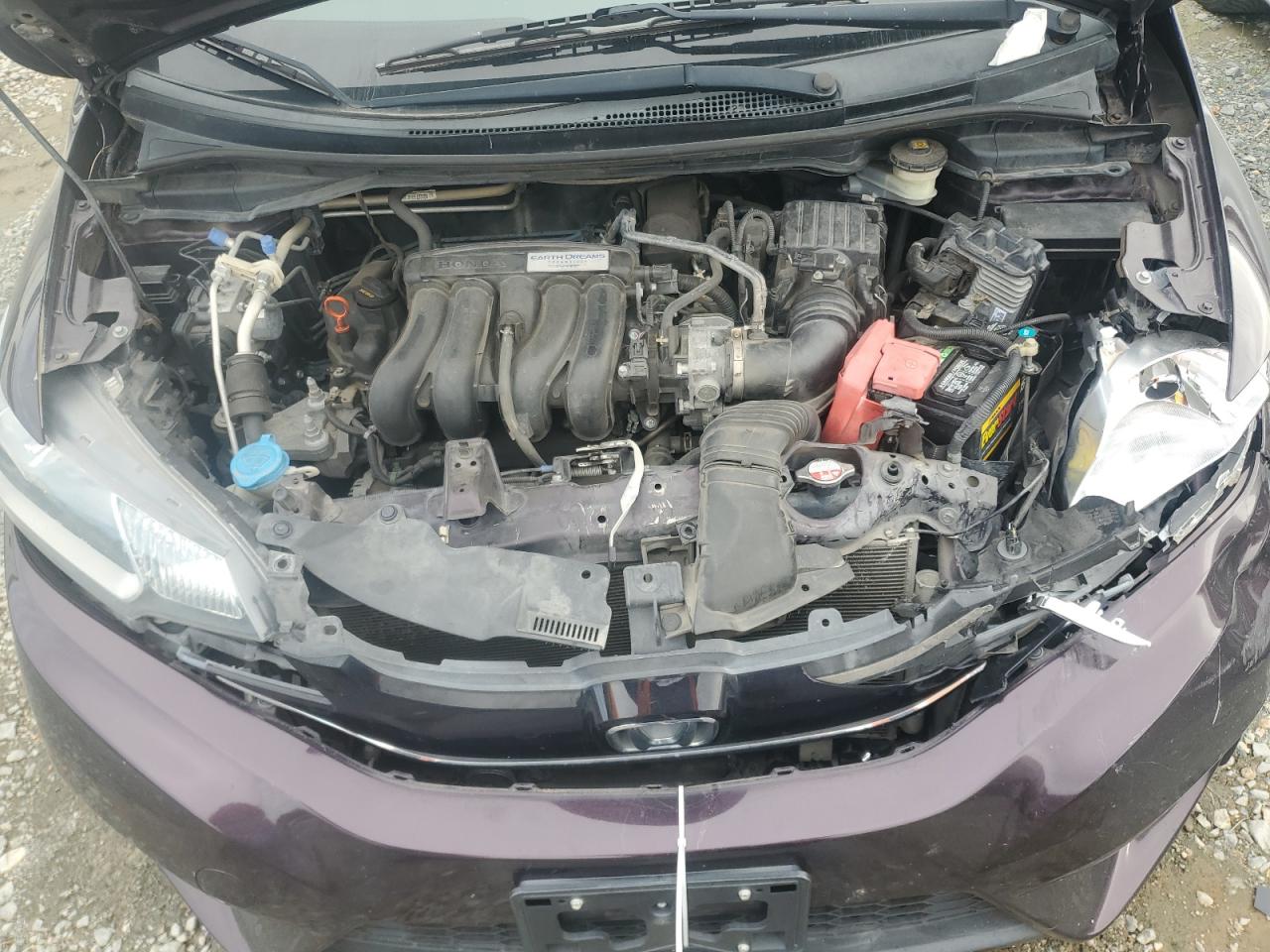 2015 Honda Fit VIN 3HGGK5H81FM729986 Copart auction photo, front end damage thumbnail 11