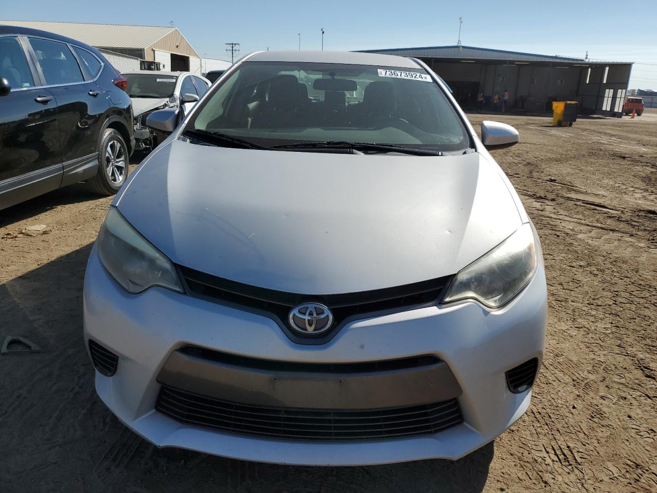 2016 Toyota Corolla VIN 2T1BURHE7GC675135 Copart auction photo, hail damage thumbnail 5