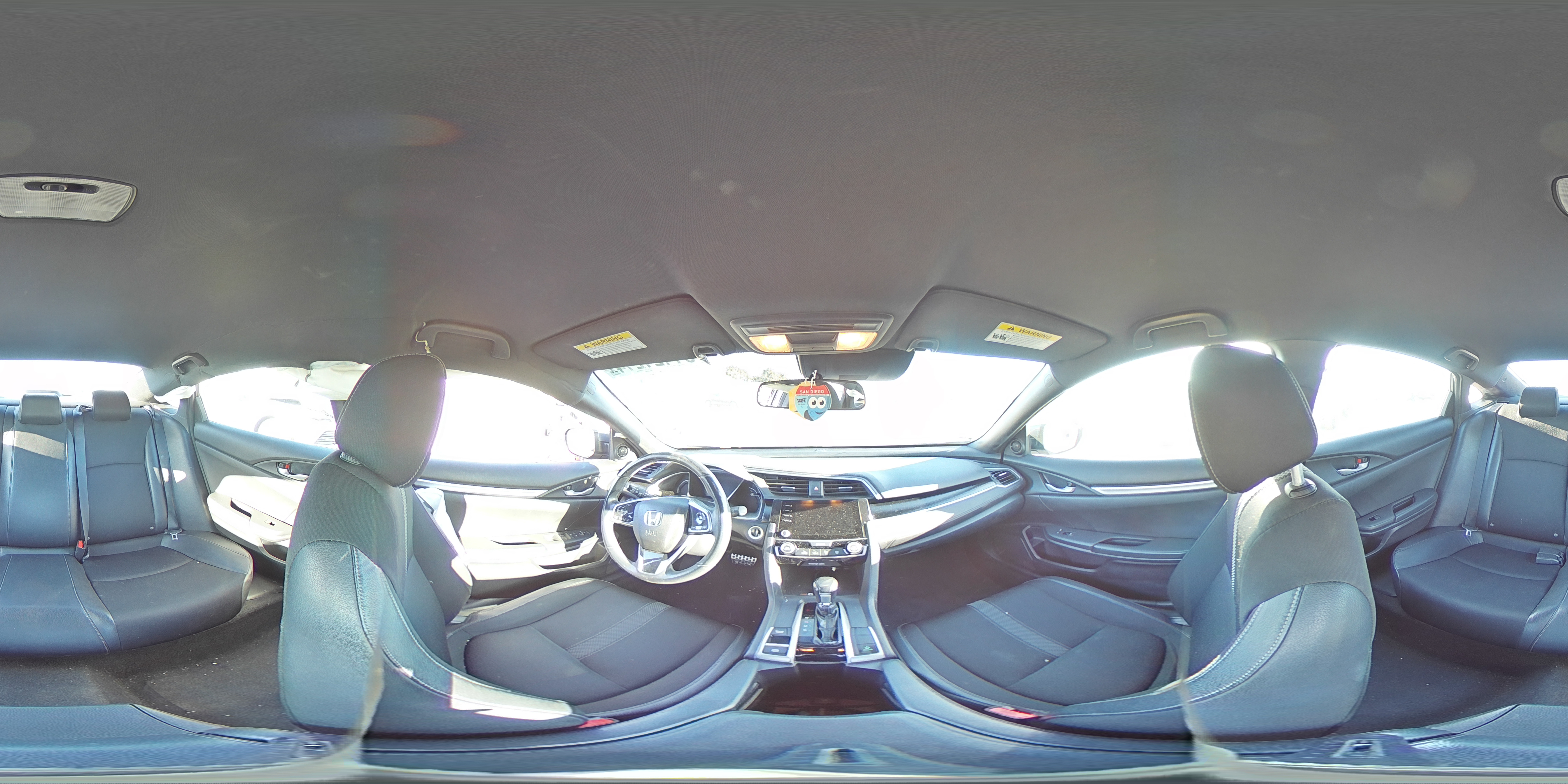2019 Honda Civic VIN 2HGFC2F8XKH528395 Copart auction photo, front end damage thumbnail 12