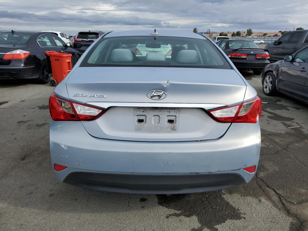 2014 Hyundai Sonata VIN 5NPEB4ACXEH886404 Copart auction photo, minor dent/scratches damage thumbnail 6