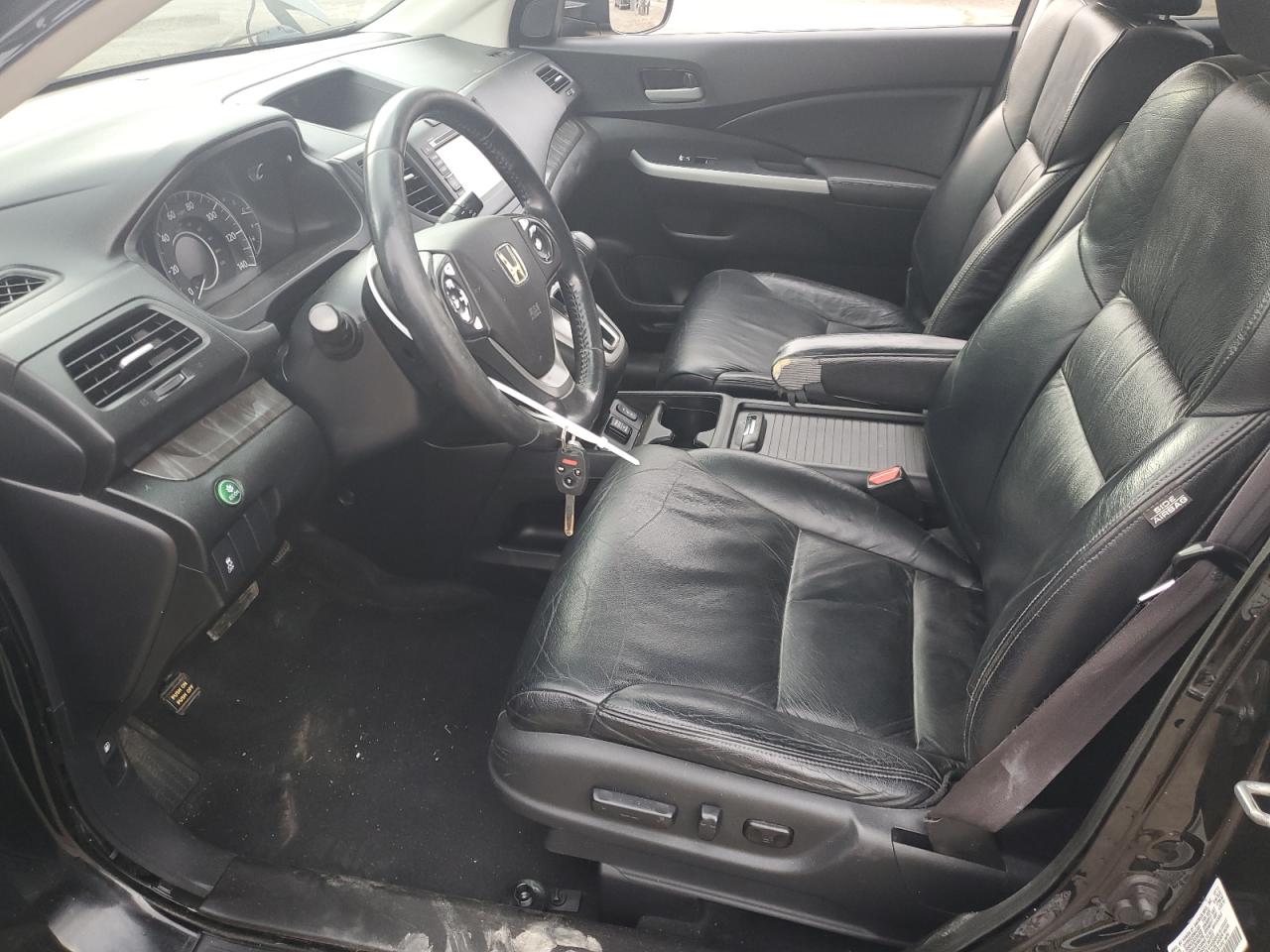 2012 Honda CR-V VIN 5J6RM4H74CL002609 Copart auction photo, side / rear end damage thumbnail 7