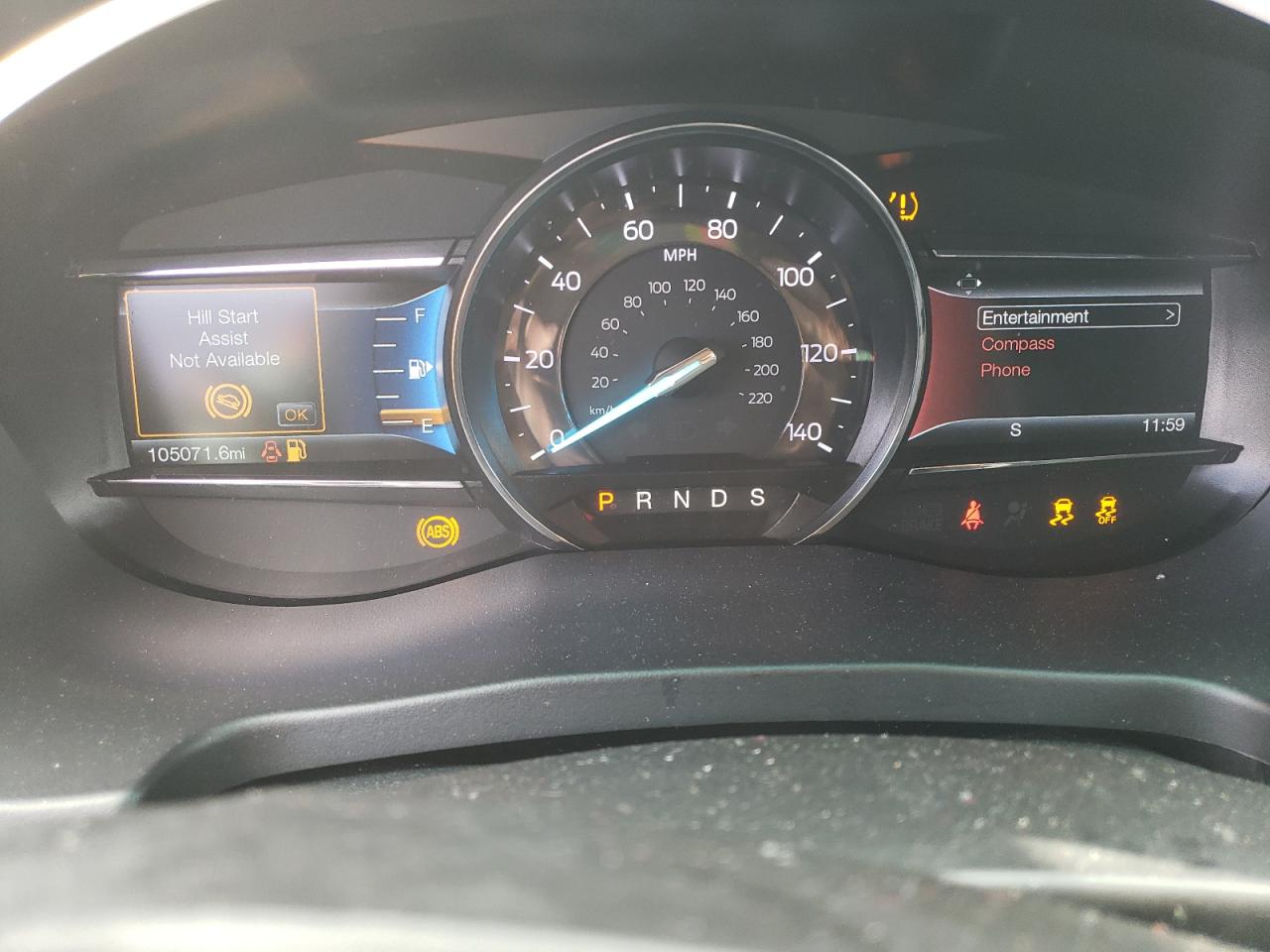 2017 Ford Explorer VIN 1FM5K7D8XHGE25667 Copart auction photo, front end / undercarriage damage thumbnail 9