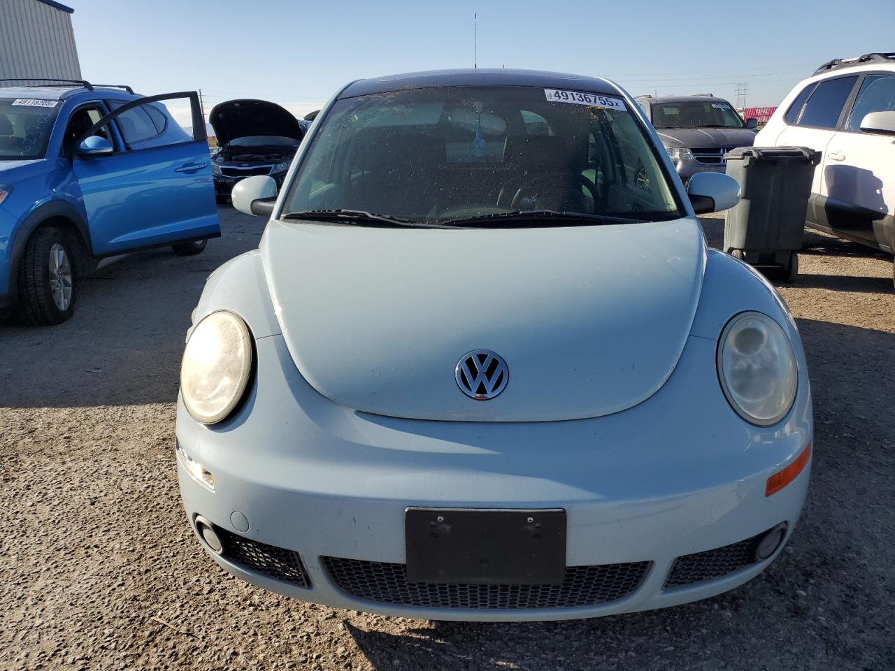 2010 Volkswagen Beetle VIN 3VWRG3AGXAM036824 Copart auction photo, undercarriage / front end damage thumbnail 5