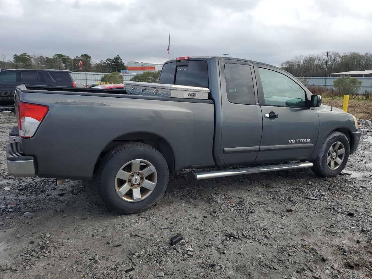 2005 Nissan Titan VIN 1N6BA06A65N555158 Copart auction photo, burn - engine damage thumbnail 3