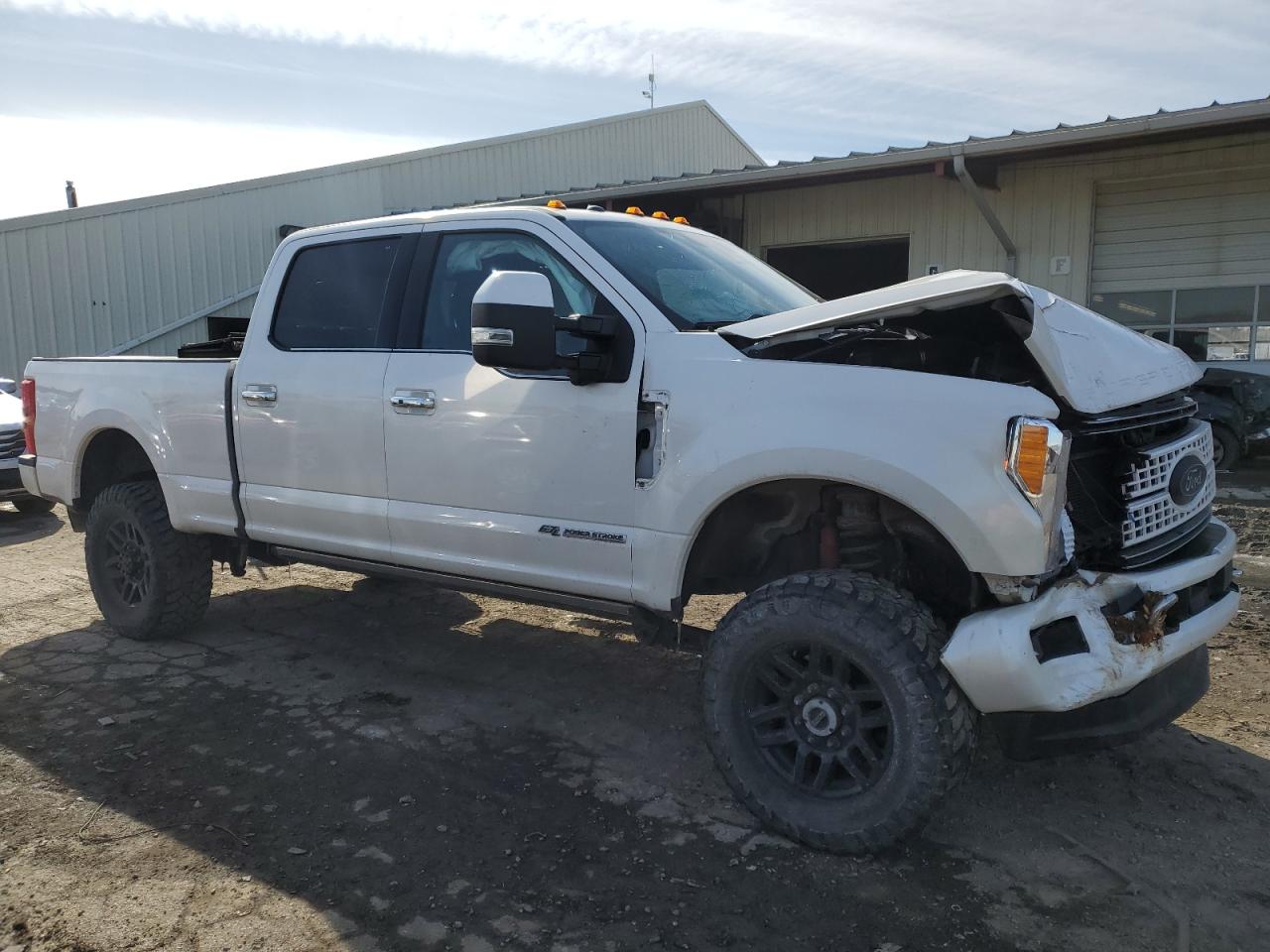 2017 Ford F350 VIN 1FT8W3BT2HEF08950 Copart auction photo, front end damage thumbnail 4