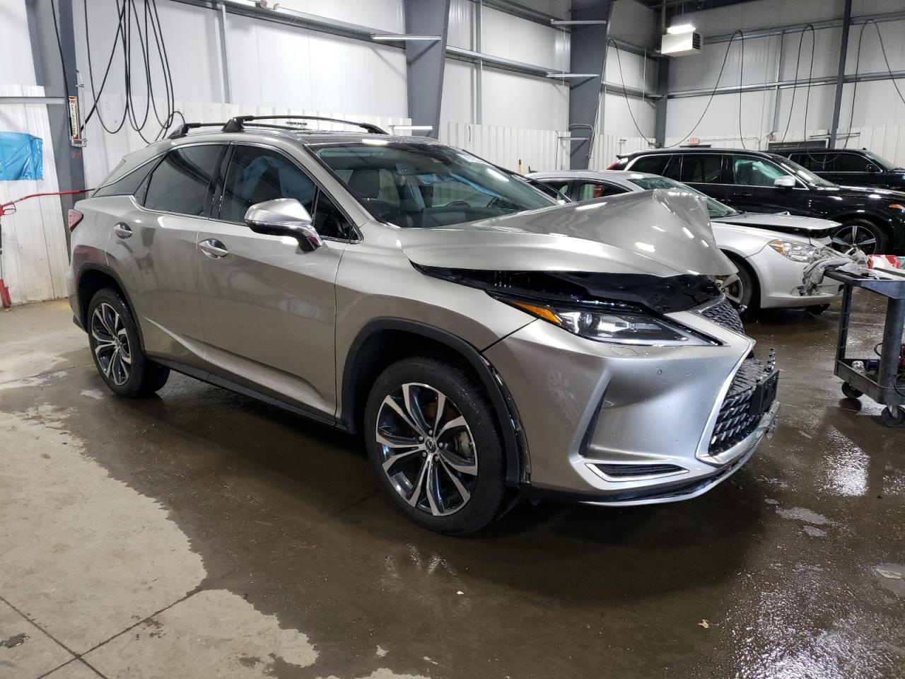 2022 Lexus RX VIN 2T2HZMAA1NC220005 Copart auction photo, front end damage thumbnail 4