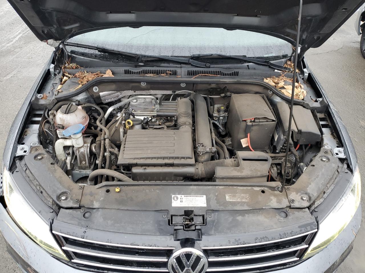 2017 Volkswagen Jetta VIN 3VW2B7AJ3HM322835 Copart auction photo, all over damage thumbnail 11