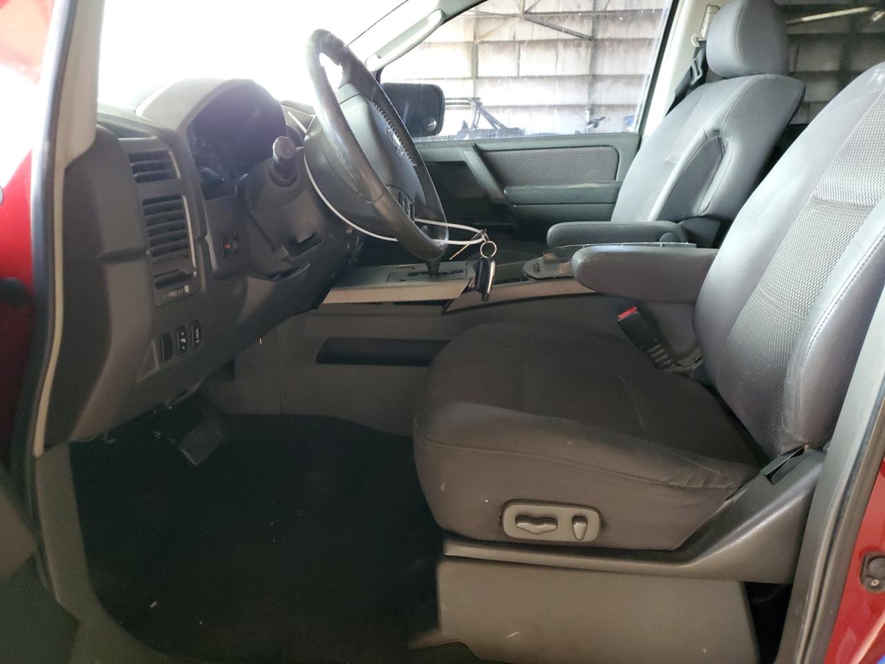2007 Nissan Armada VIN 5N1AA08C17N701462 Copart auction photo, side / front end damage thumbnail 7