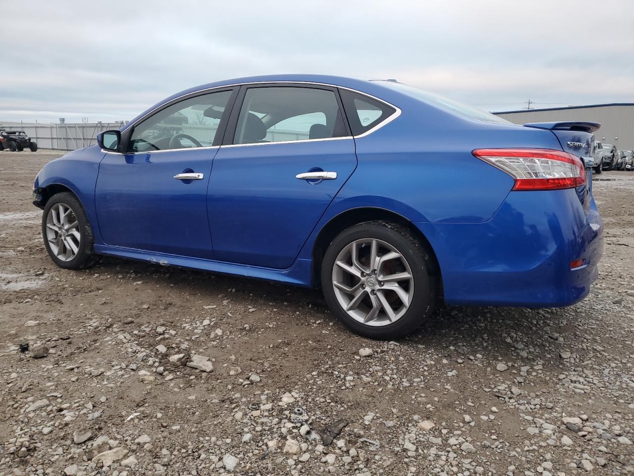 2013 Nissan Sentra VIN 3N1AB7AP4DL761273 Copart auction photo, front end / side damage thumbnail 2