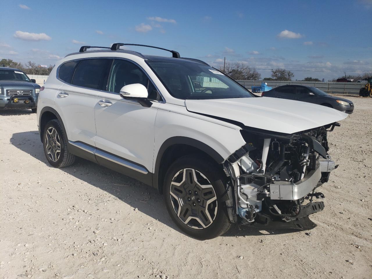 2023 Hyundai Santa Fe VIN 5NMS5DA16PH018344 Copart auction photo, front end damage thumbnail 4