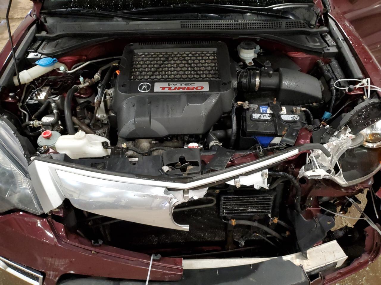 2011 Acura RDX VIN 5J8TB1H58BA001893 Copart auction photo, front end / side damage thumbnail 12