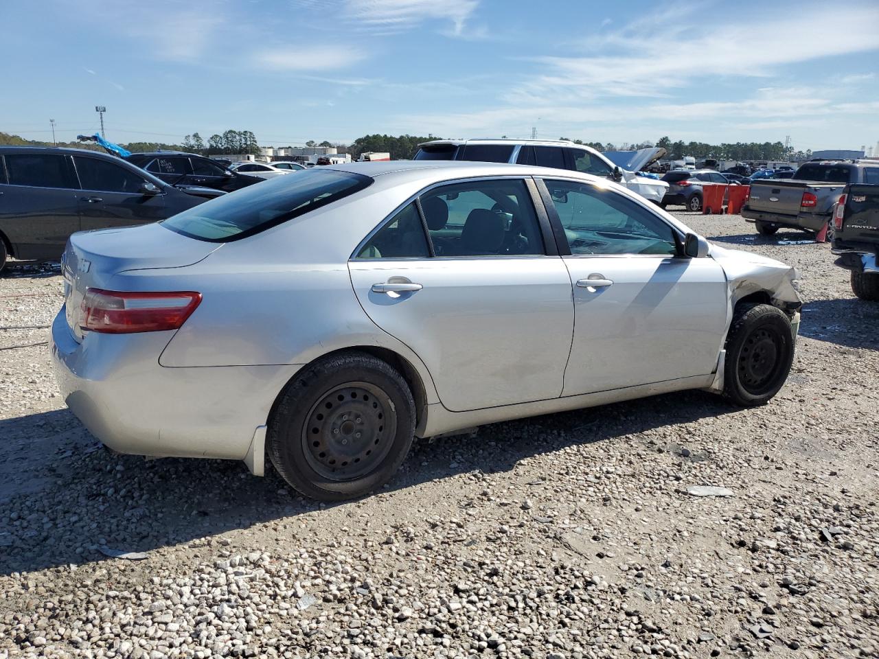 2009 Toyota Camry VIN 4T1BE46K39U288608 Copart auction photo, side / front end damage thumbnail 3