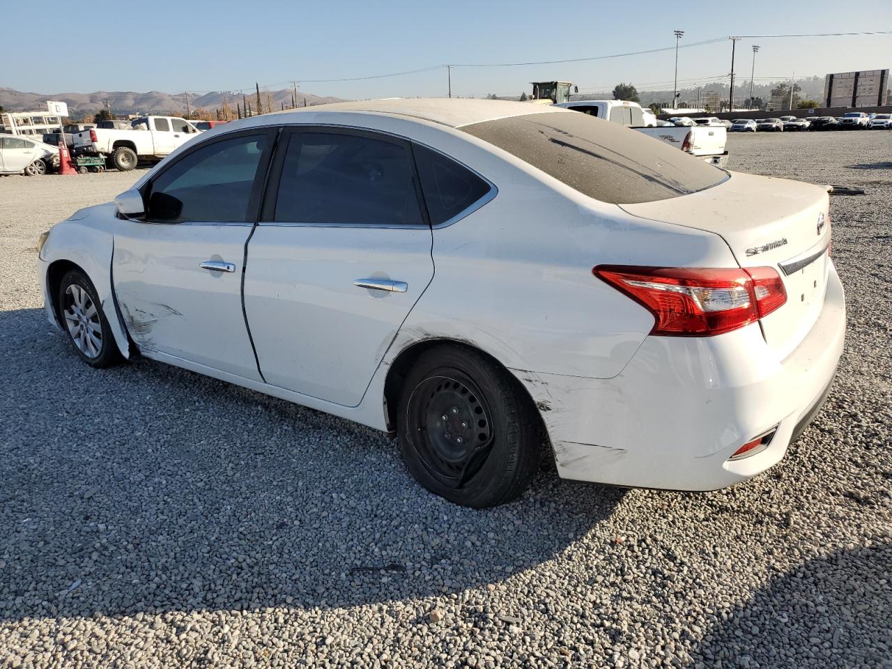 2019 Nissan Sentra VIN 3N1AB7AP9KY269595 Copart auction photo, all over damage thumbnail 2