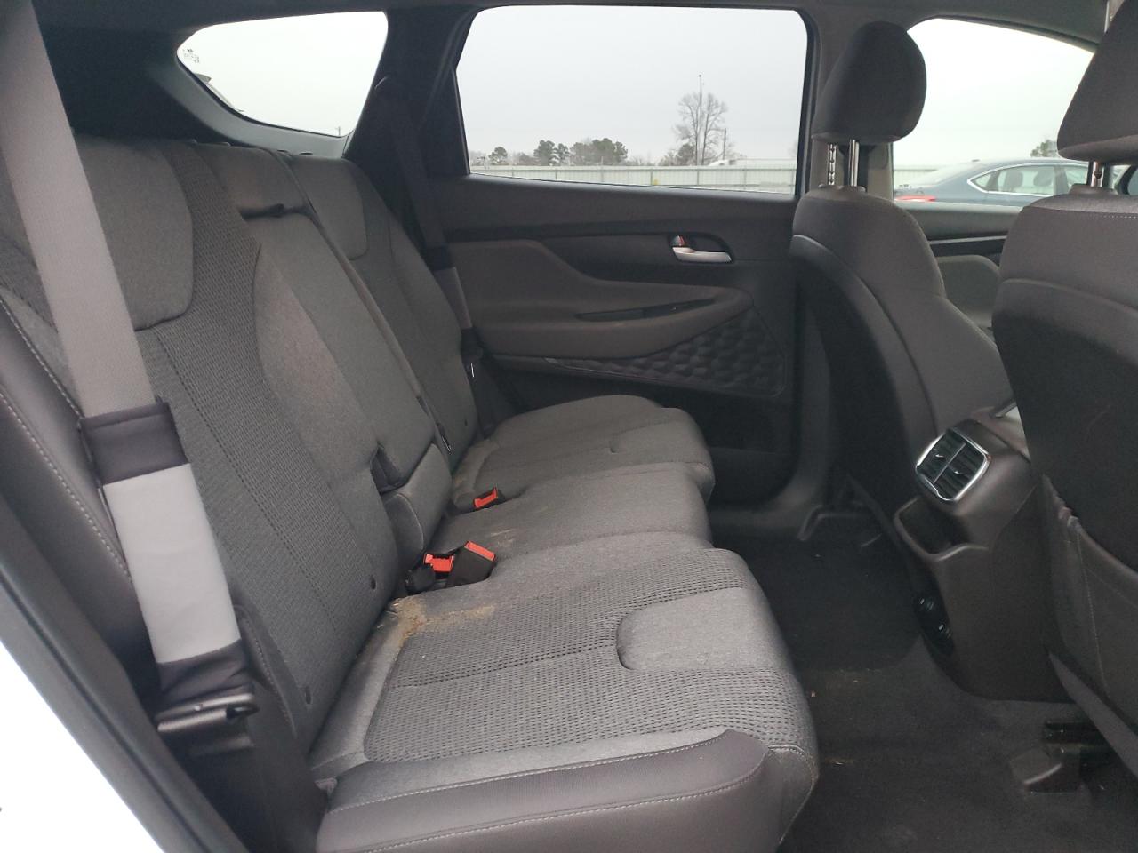 2019 Hyundai Santa Fe VIN 5NMS23AD1KH093345 Copart auction photo, front end / side damage thumbnail 12