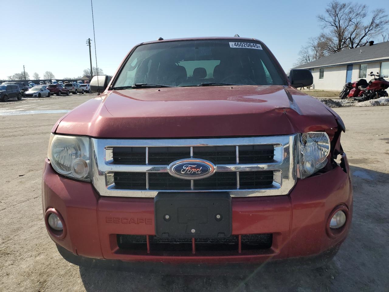 2012 Ford Escape VIN 1FMCU0D73CKA56883 Copart auction photo, front end damage thumbnail 5