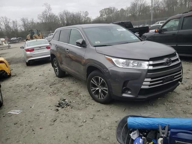 2019 Toyota Highlander VIN 5TDBZRFH8KS997510 Copart auction photo, front end / rear end damage thumbnail 11