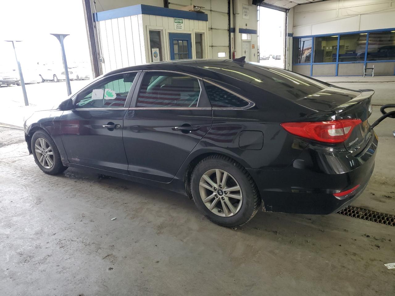 2017 Hyundai Sonata VIN 5NPE24AF4HH505211 Copart auction photo, front end damage thumbnail 2