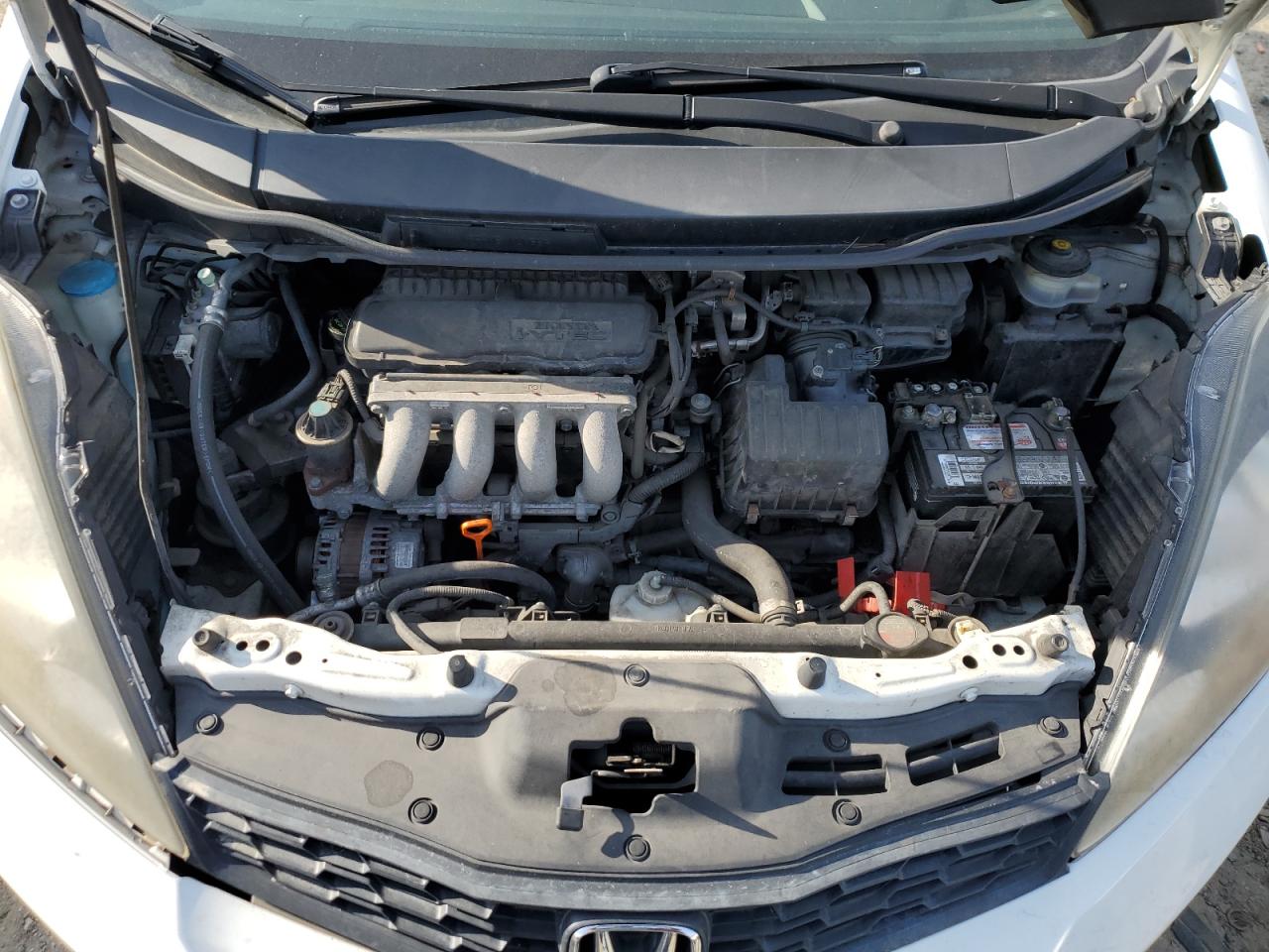 2012 Honda Fit VIN JHMGE8H51CC001593 Copart auction photo, all over damage thumbnail 12