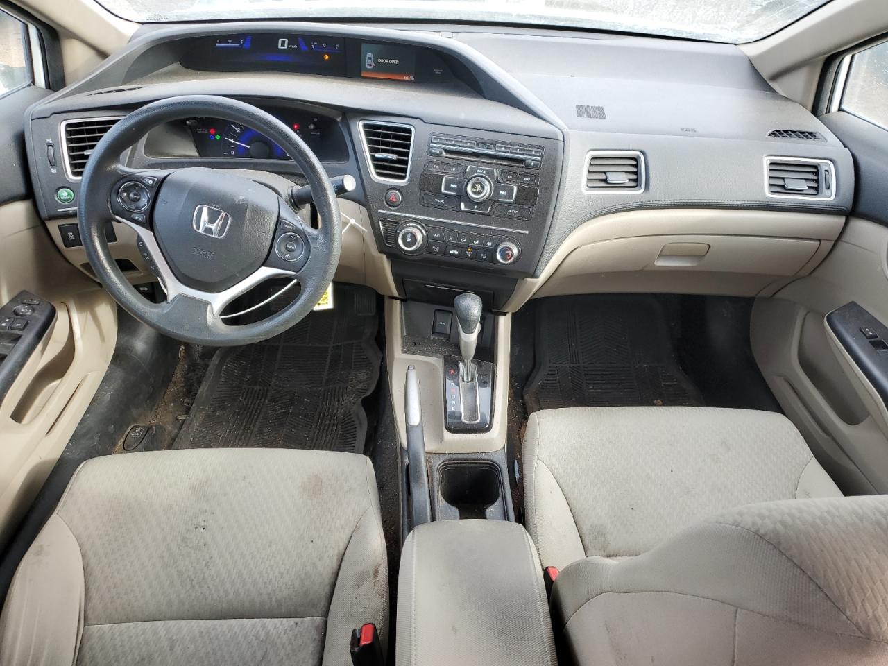 2015 Honda Civic VIN 19XFB2F51FE111868 Copart auction photo, rear end / front end damage thumbnail 8