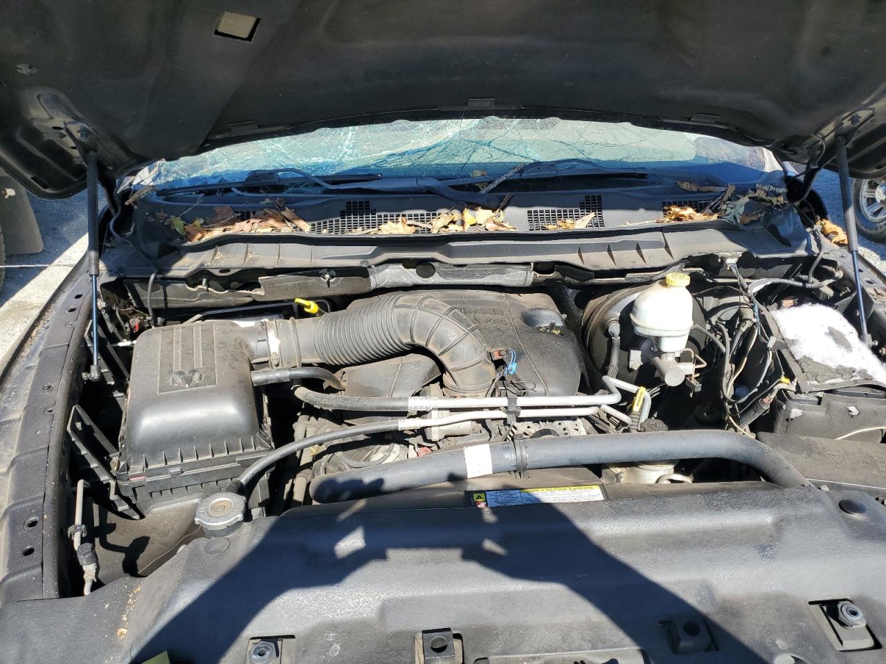 2010 Dodge RAM VIN 3D7TT2CTXAG190155 Copart auction photo, top/roof damage thumbnail 12