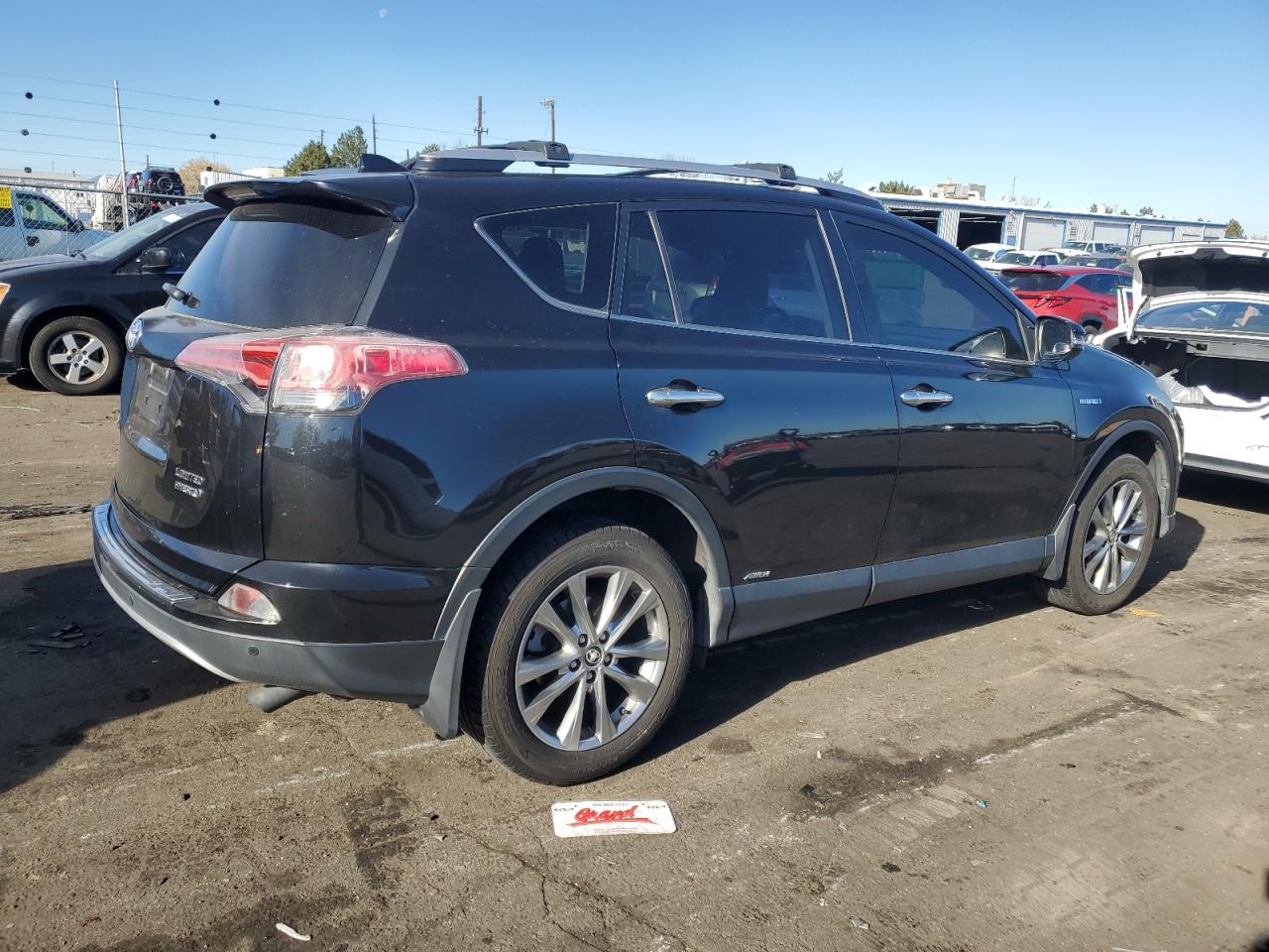 2016 Toyota RAV 4 VIN JTMDJREV5GD015894 Copart auction photo, hail damage thumbnail 3