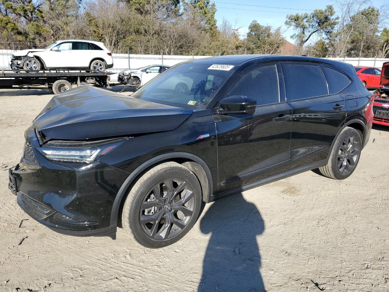2022 Acura MDX VIN 5J8YE1H01NL009960