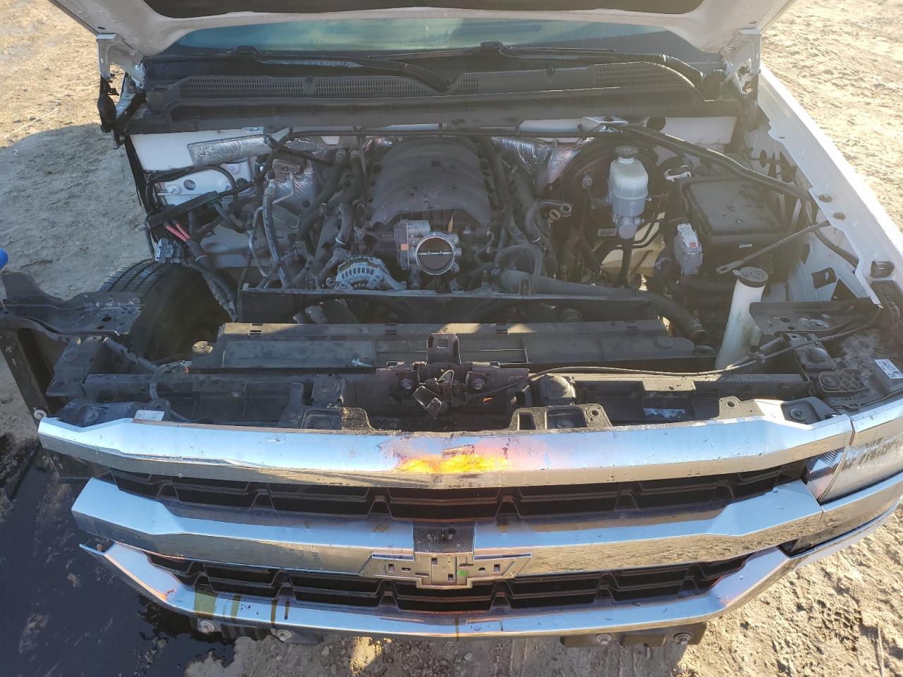2016 Chevrolet Silverado VIN 1GCRCNEC3GZ265905 Copart auction photo, front end / side damage thumbnail 11
