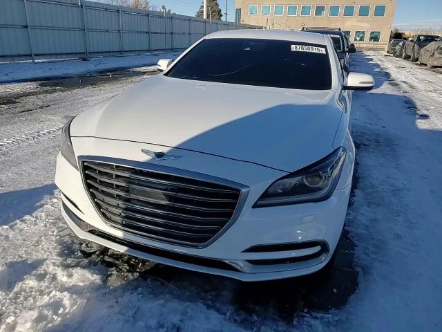 2018 Genesis G80 VIN KMHGN4JEXJU225209 Copart auction photo, rear end damage thumbnail 14