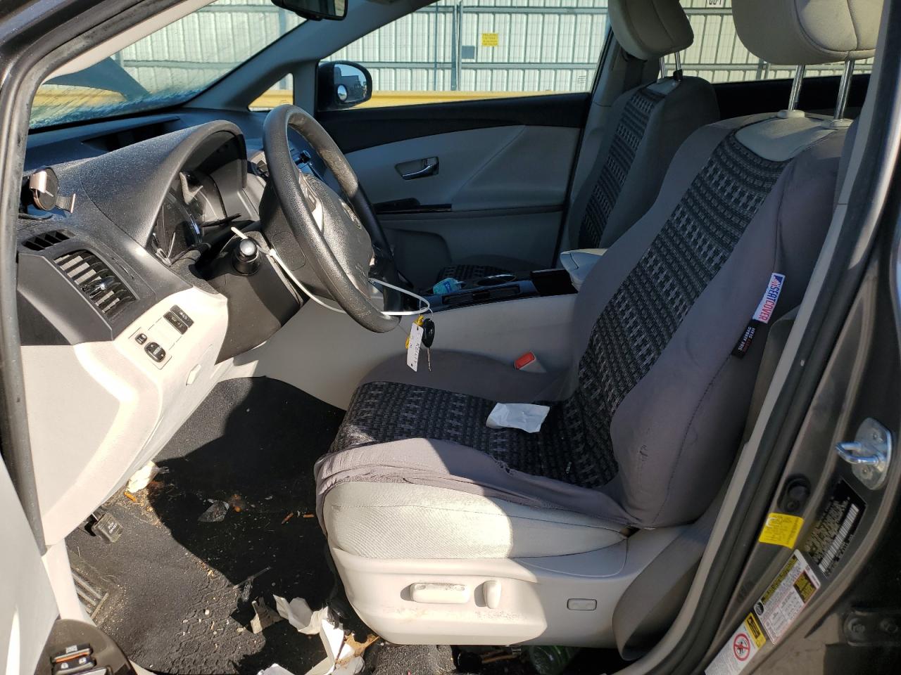 2012 Toyota Venza VIN 4T3ZA3BB4CU058312 Copart auction photo, front end damage thumbnail 7