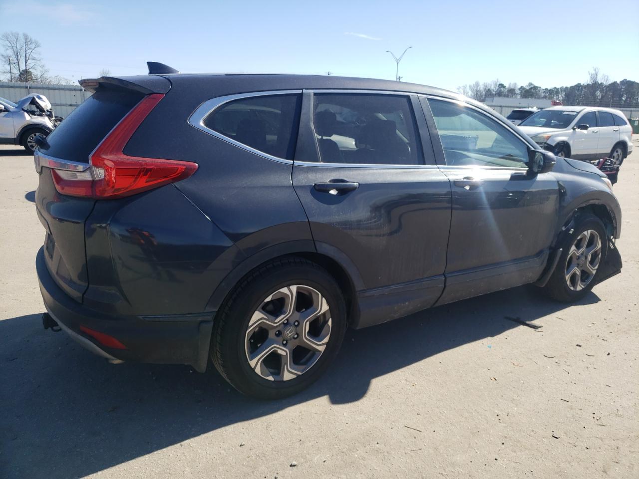 2019 Honda CR-V VIN 5J6RW1H86KL006631 Copart auction photo, all over / top/roof damage thumbnail 3