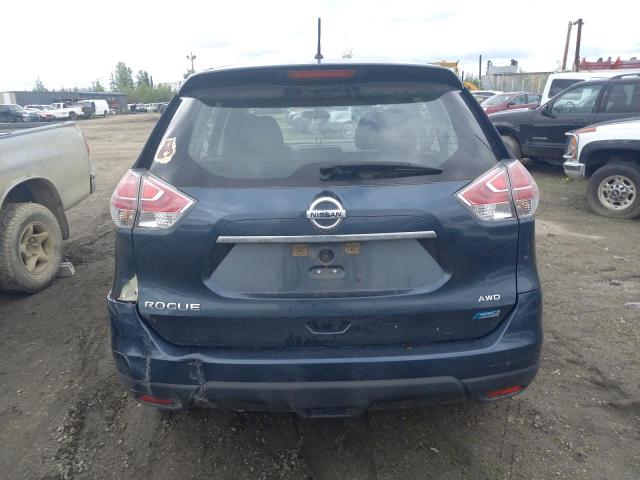2014 Nissan Rogue VIN 5N1AT2MV0EC819072 Copart auction photo, all over damage thumbnail 6