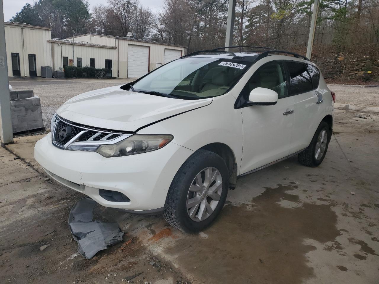 2012 Nissan Murano VIN JN8AZ1MU8CW101614