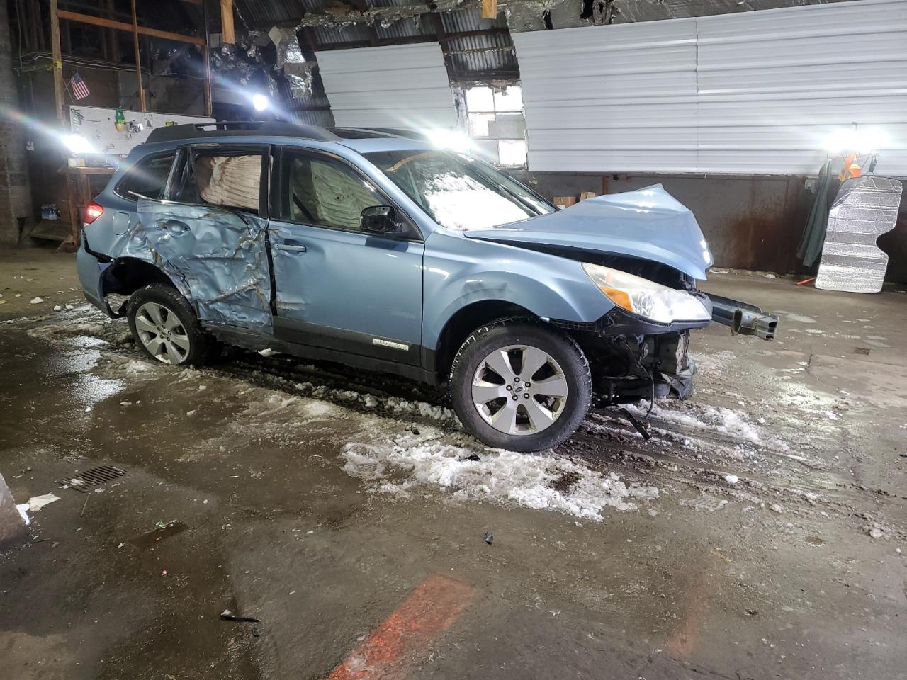 2012 Subaru Outback VIN 4S4BRBKC5C3287268 Copart auction photo, all over damage thumbnail 4
