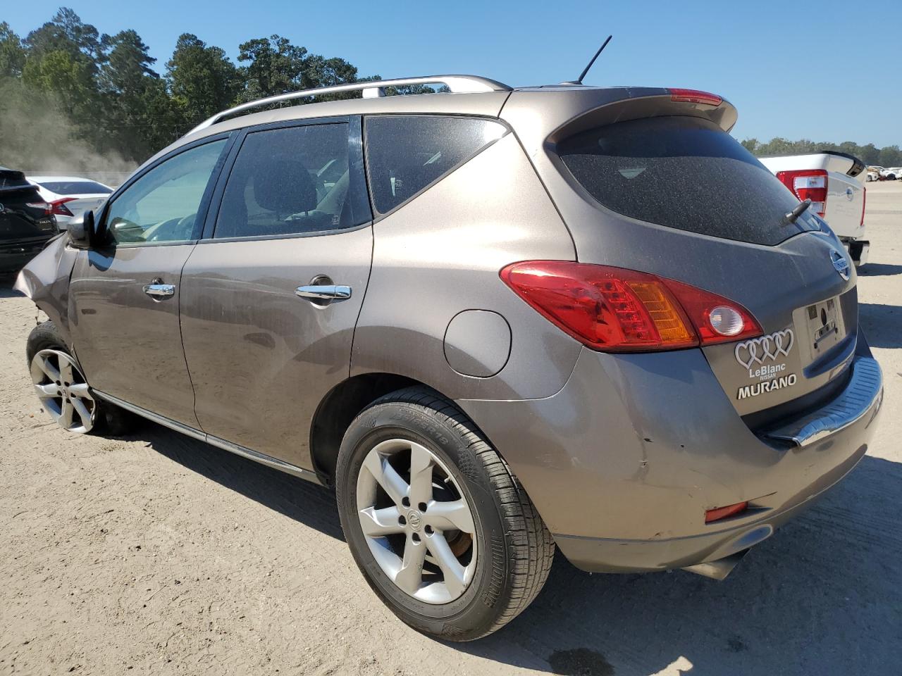 2009 Nissan Murano VIN JN8AZ18U89W100367 Copart auction photo, front end / minor dent/scratches damage thumbnail 2