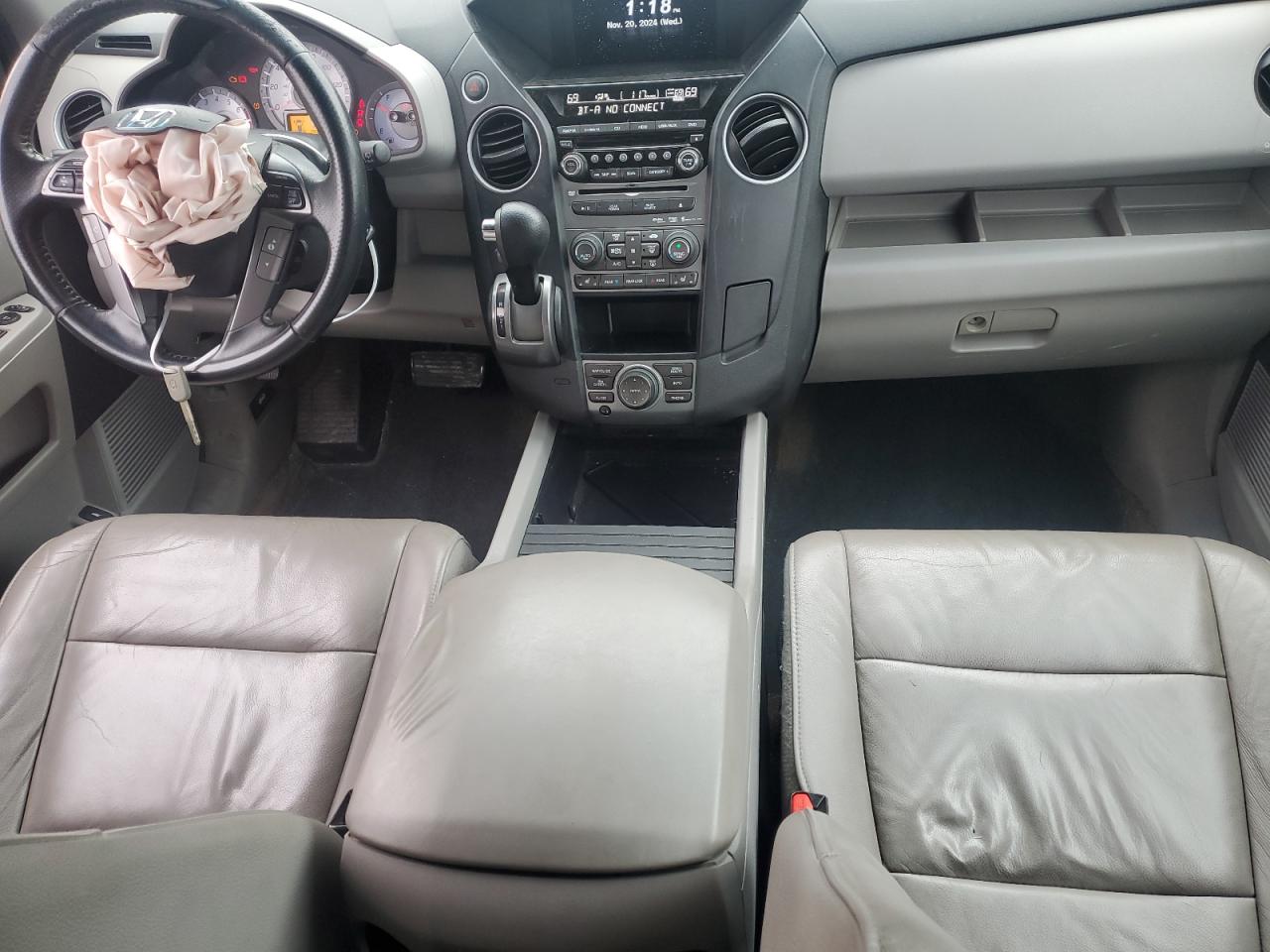 2013 Honda Pilot VIN 5FNYF3H95DB044671 Copart auction photo, front end damage thumbnail 8