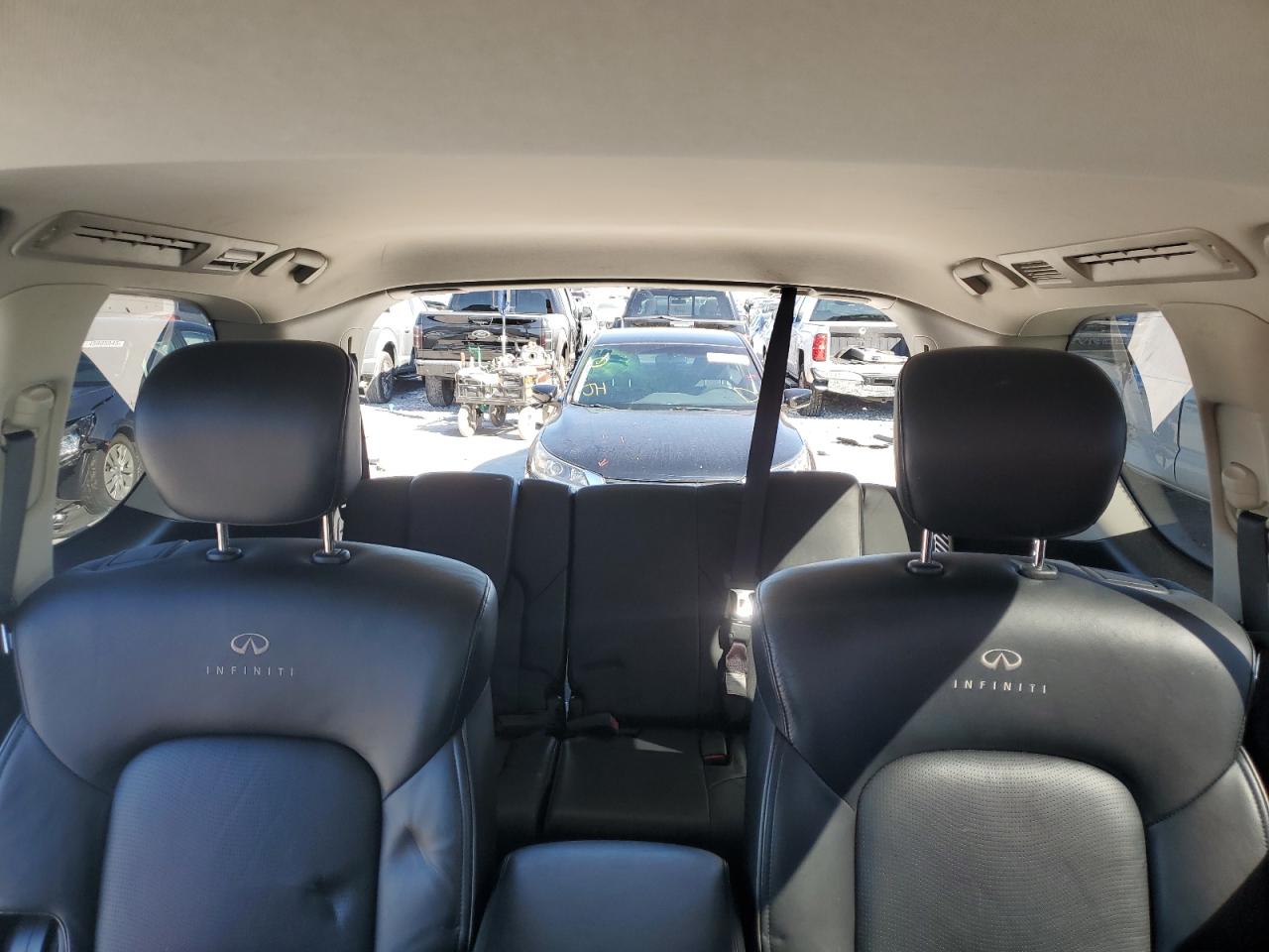 2014 Infiniti QX80 VIN JN8AZ2NE4E9066021 Copart auction photo, side / rear end damage thumbnail 10