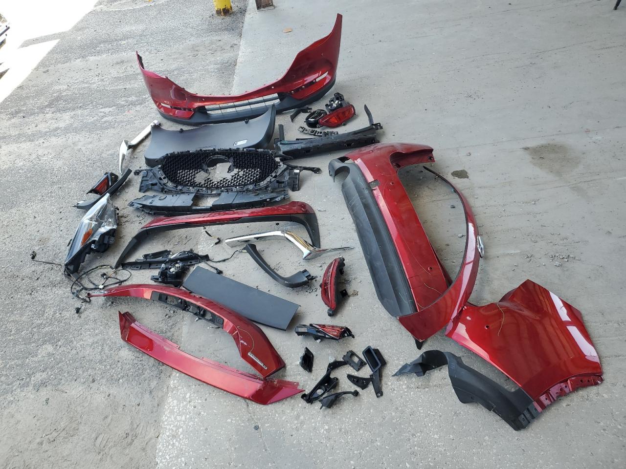 2020 Mazda CX-5 VIN JM3KFBEY5L0863230 Copart auction photo, rear end / front end damage thumbnail 13