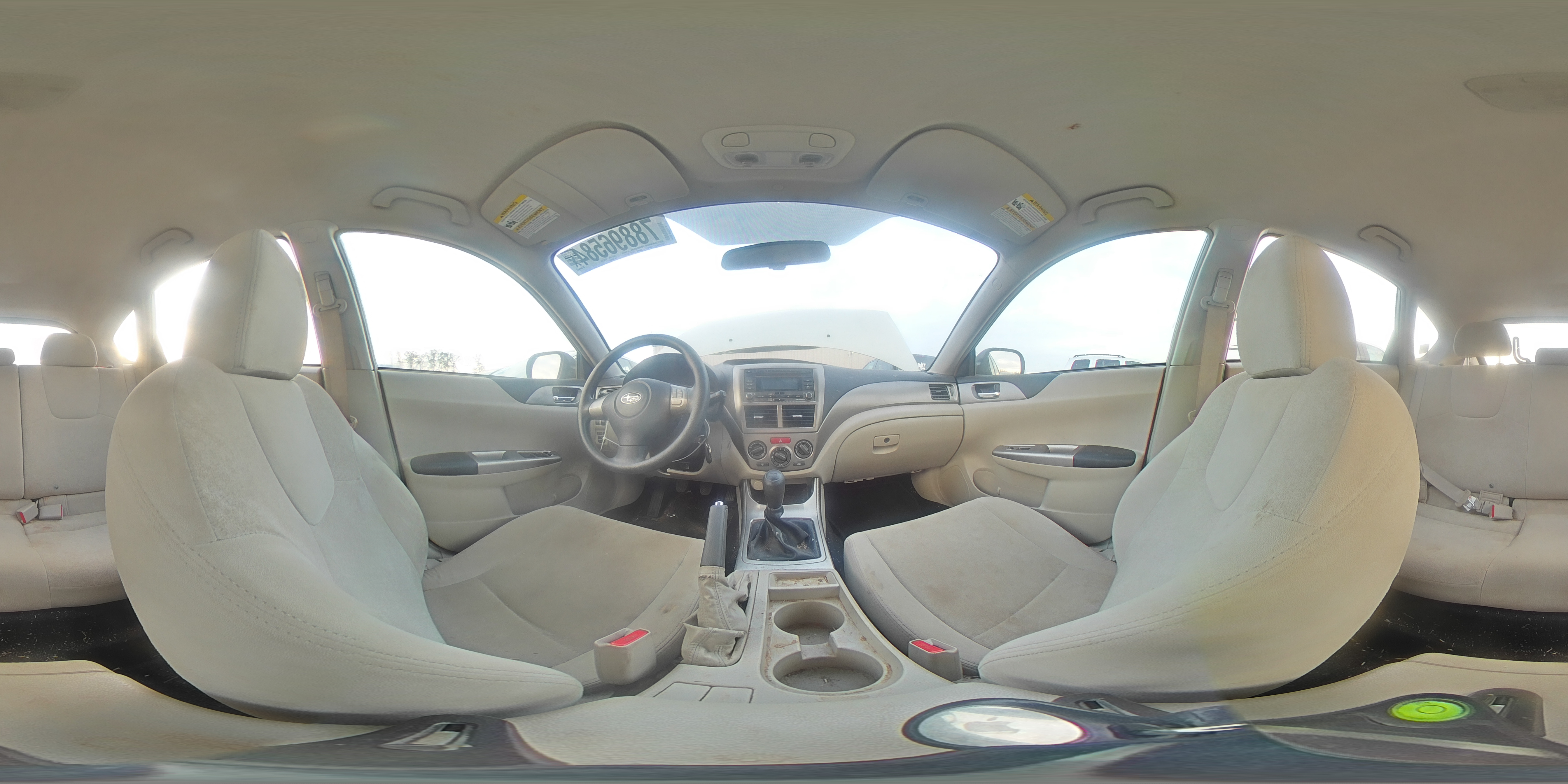 2009 Subaru Impreza VIN JF1GH61679G802374 Copart auction photo, front end / minor dent/scratches damage thumbnail 12