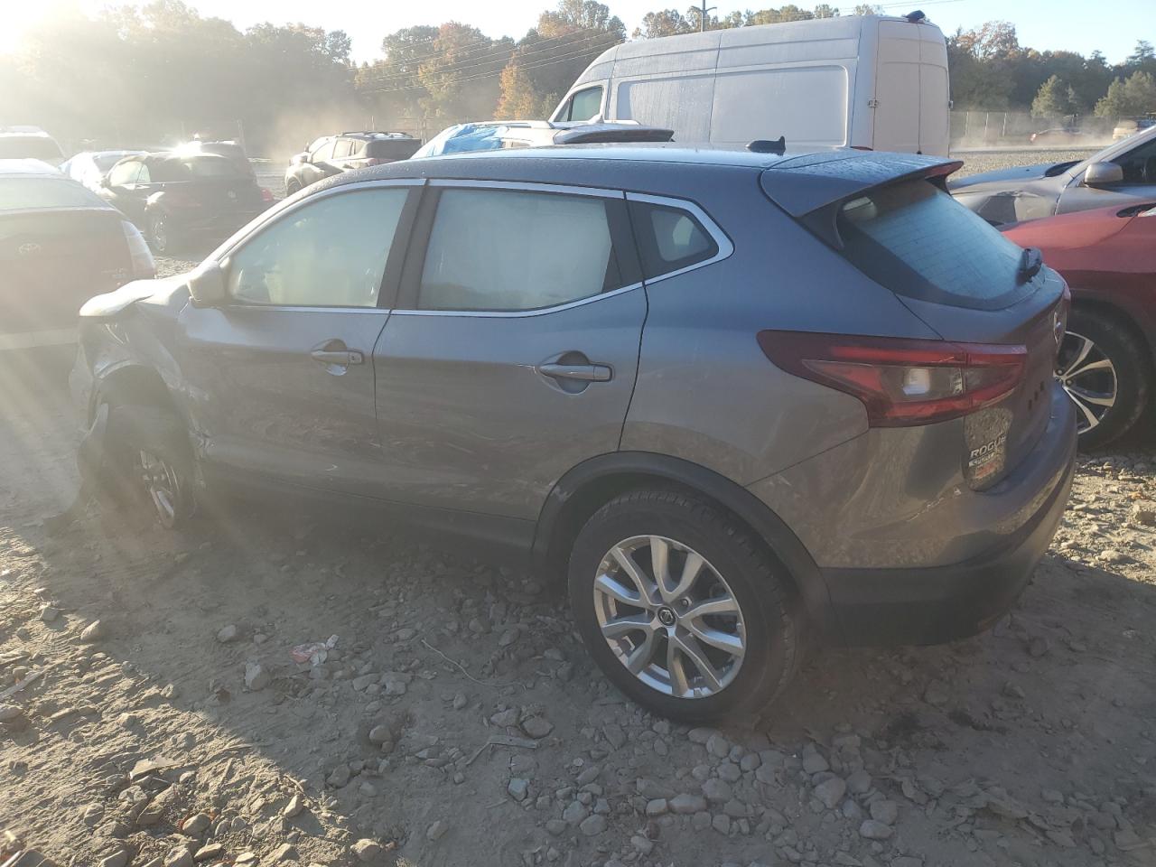 2021 Nissan Rogue VIN JN1BJ1AW4MW424687 Copart auction photo, all over / undercarriage damage thumbnail 2