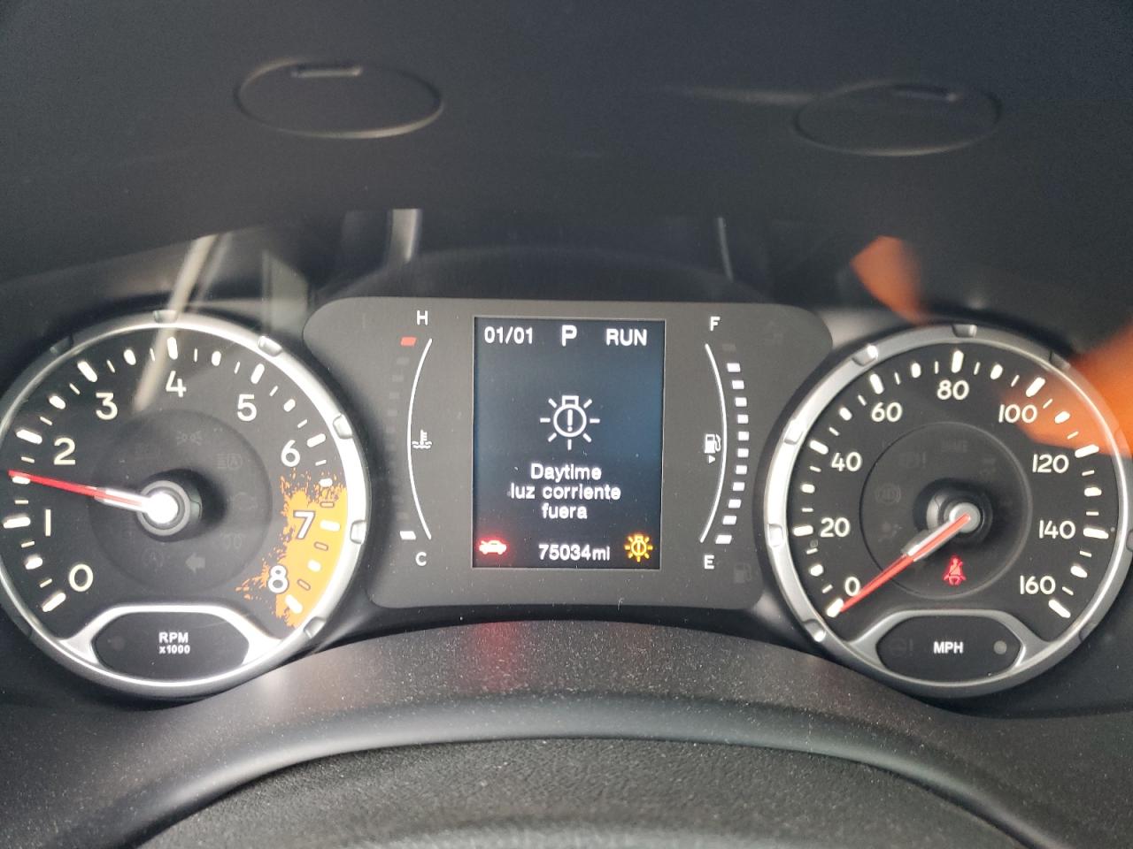 2018 Jeep Renegade VIN ZACCJABB3JPH81039 Copart auction photo, front end damage thumbnail 9