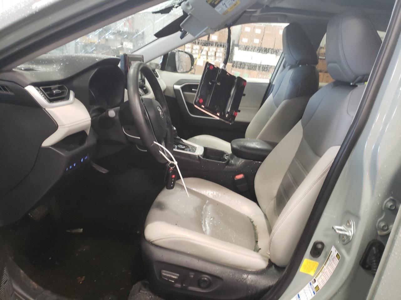 2021 Toyota RAV 4 VIN 2T3B6RFVXMW022135 Copart auction photo, top/roof damage thumbnail 7