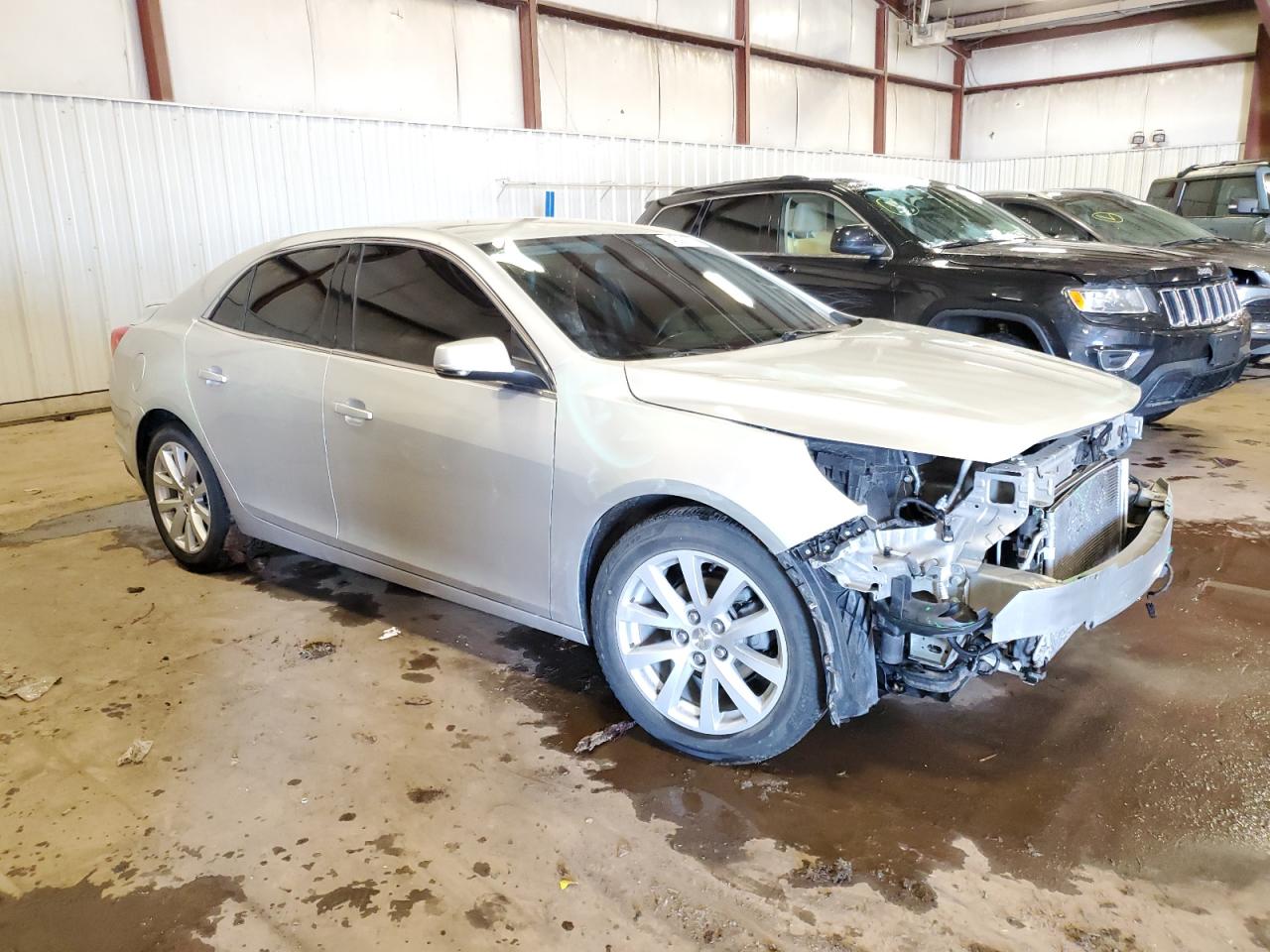 2014 Chevrolet Malibu VIN 1G11E5SL6EU128746 Copart auction photo, front end / side damage thumbnail 4