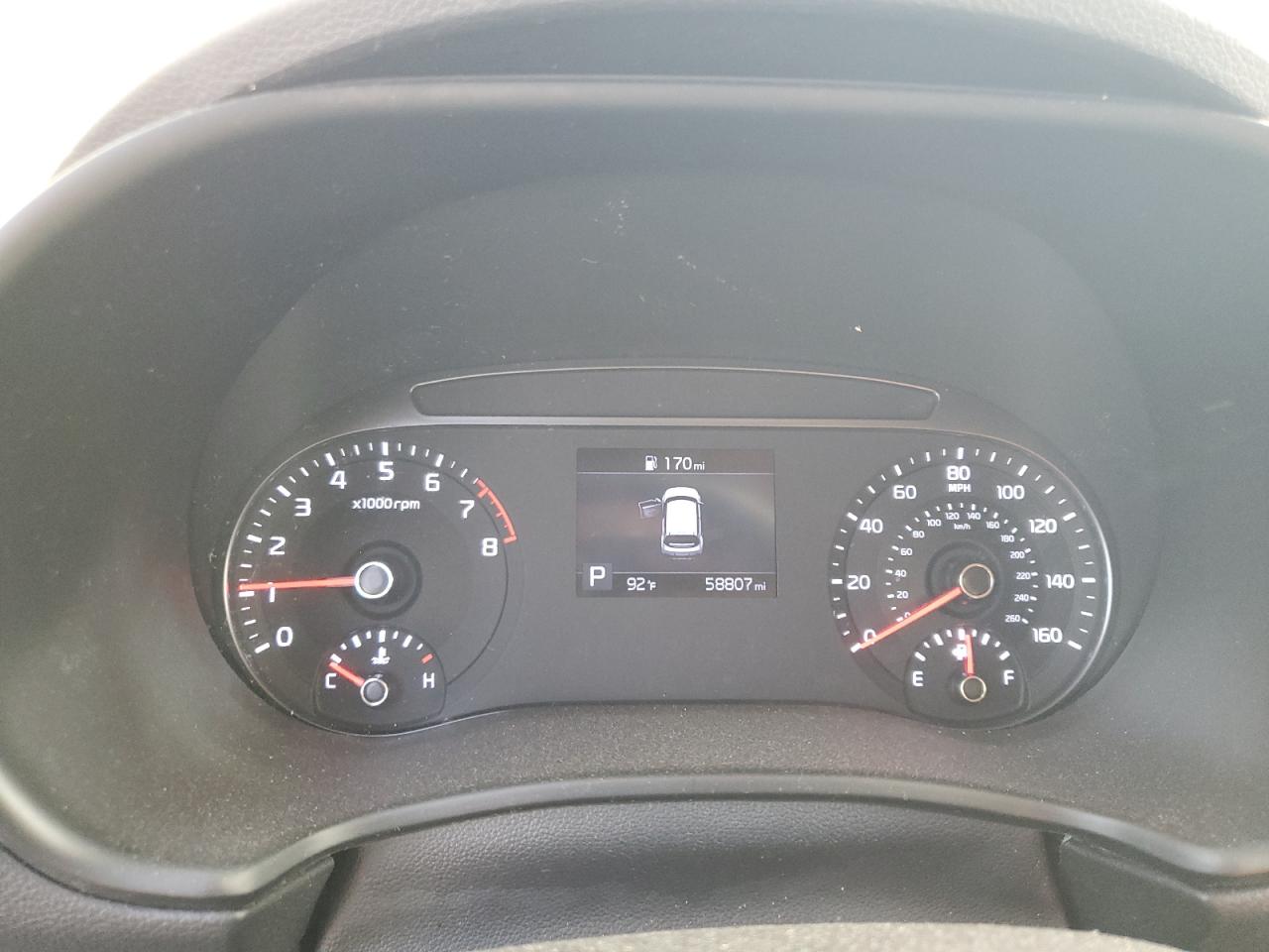 2020 KIA Soul VIN KNDJ23AU1L7117339 Copart auction photo, front end damage thumbnail 9