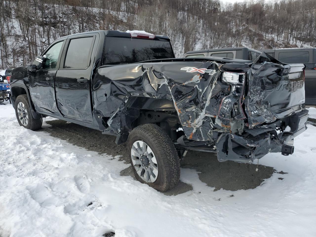2024 Chevrolet Silverado VIN 2GC4YMEY8R1114930 Copart auction photo, all over damage thumbnail 2
