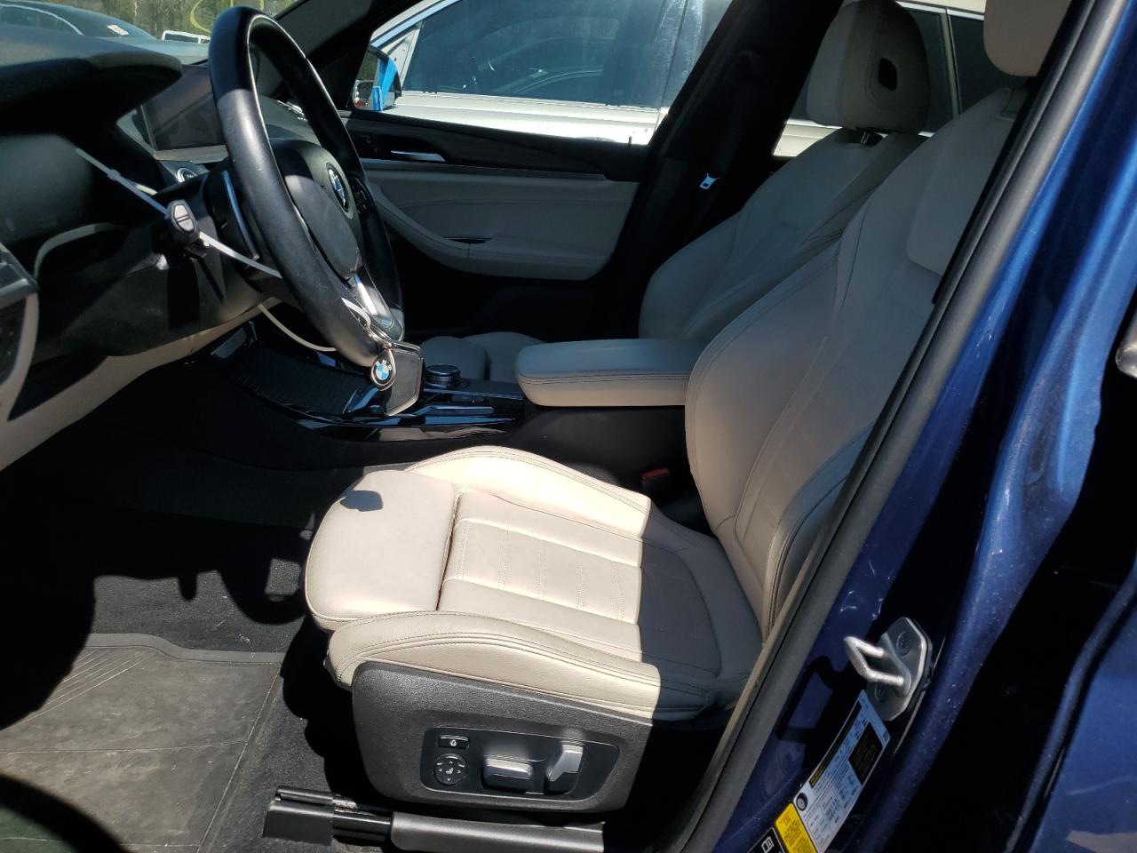 2020 BMW X3 VIN 5UXTY5C07L9D65002 Copart auction photo, rear end damage thumbnail 7