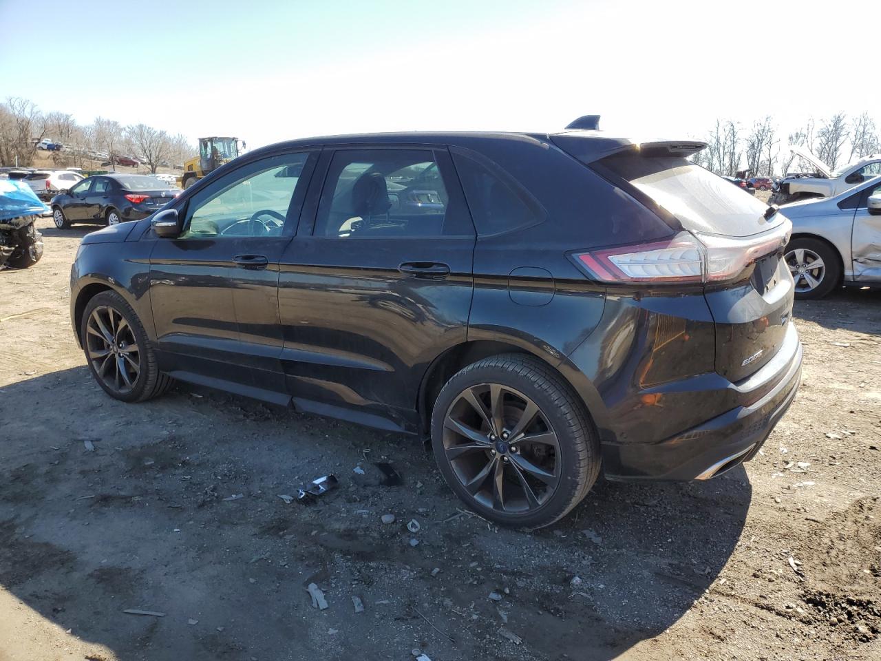 2015 Ford Edge VIN 2FMTK4AP8FBB54825 Copart auction photo, front end / minor dent/scratches damage thumbnail 2